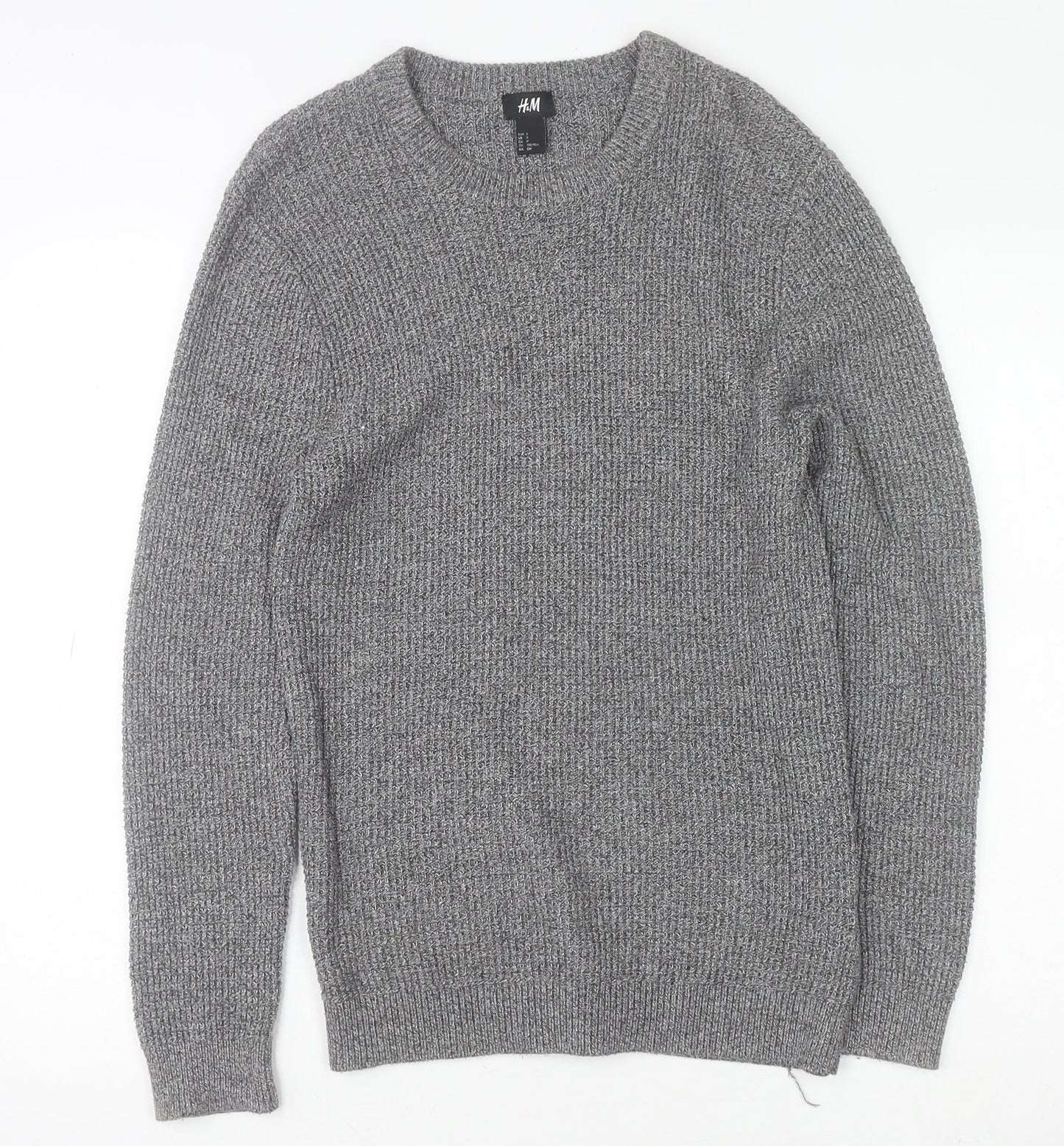 Womens UK Size S H&M Grey Pullover Jumper