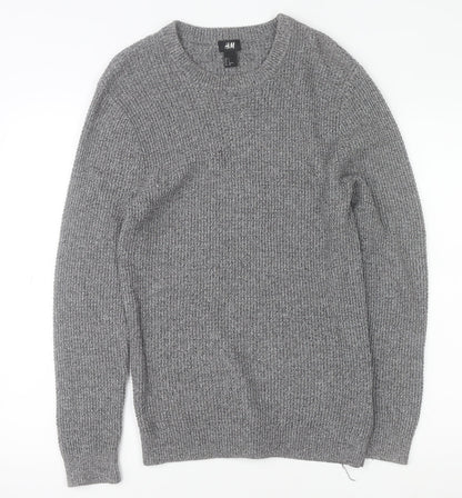 Womens UK Size S H&M Grey Pullover Jumper