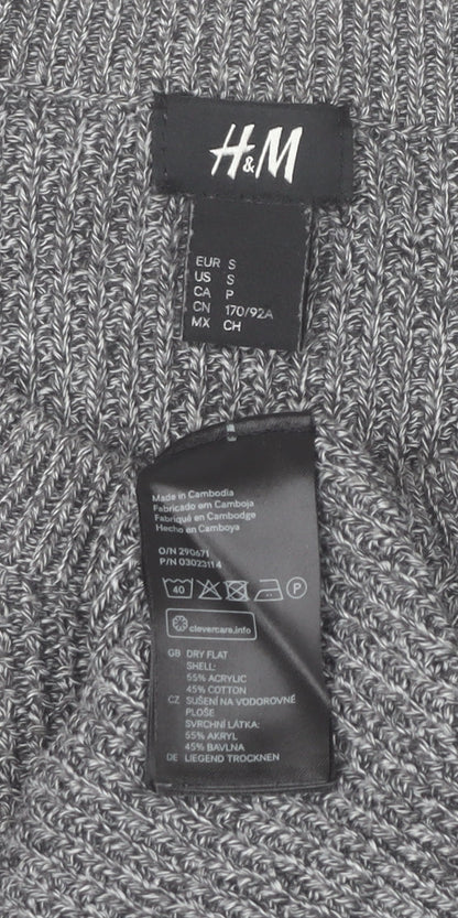 Womens UK Size S H&M Grey Pullover Jumper