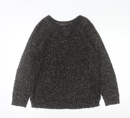 Womens UK Size 8 Marks and Spencer Black Pullover Jumper
