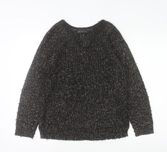 Womens UK Size 8 Marks and Spencer Black Pullover Jumper