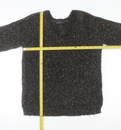 Womens UK Size 8 Marks and Spencer Black Pullover Jumper