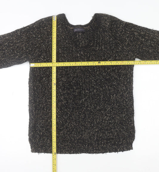 Womens UK Size 8 Marks and Spencer Black Pullover Jumper