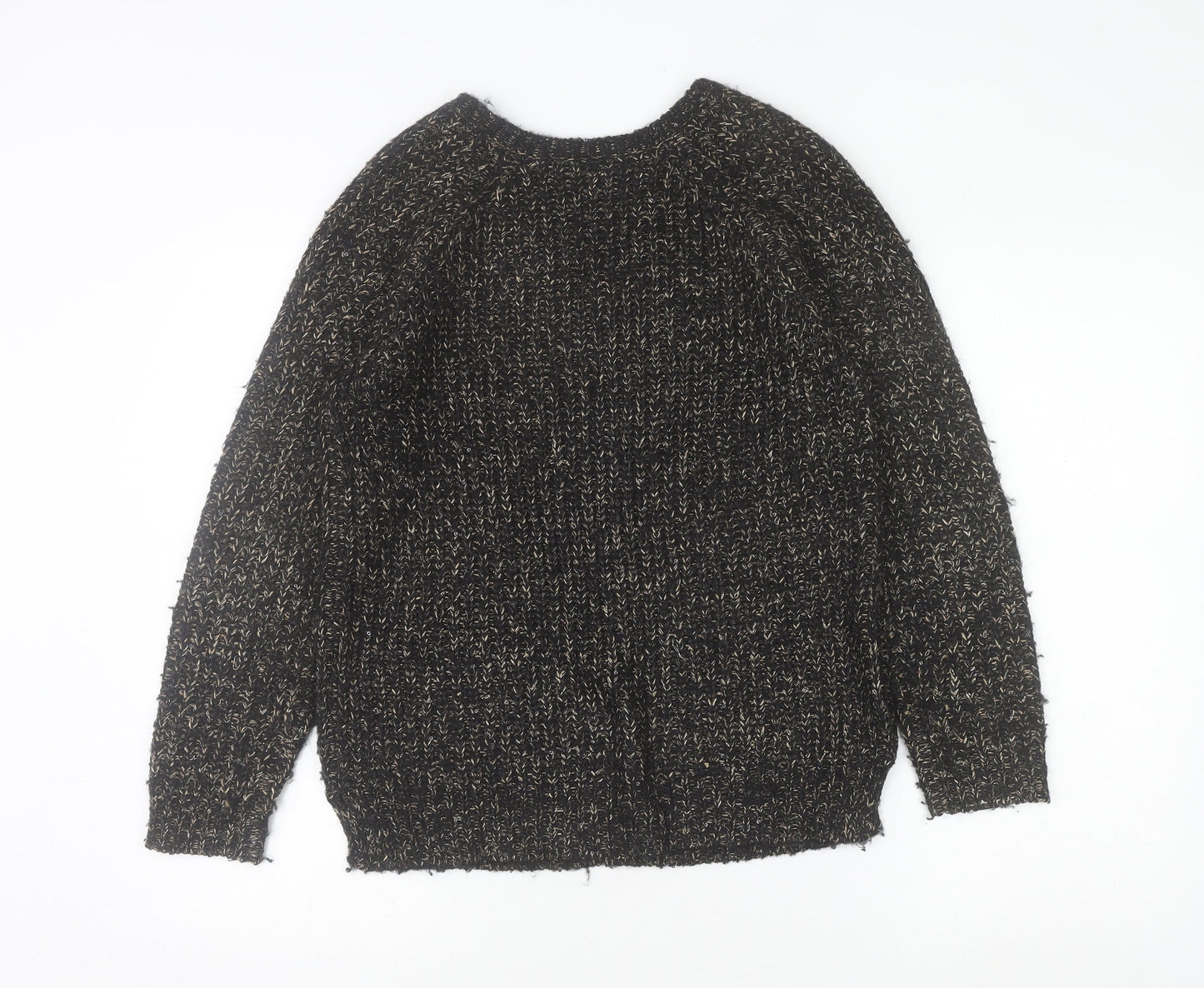 Womens UK Size 8 Marks and Spencer Black Pullover Jumper