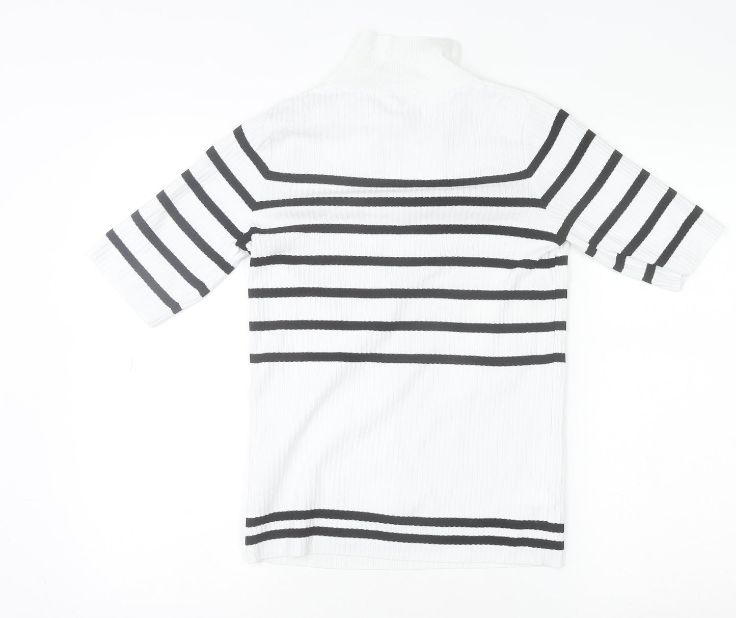 Womens UK Size 6 NEXT White Basic T-Shirt