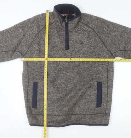 Mens UK Size M Mantaray Grey Pullover Sweatshirt