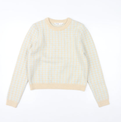 Womens UK Size 12 Redtag Beige Pullover Jumper
