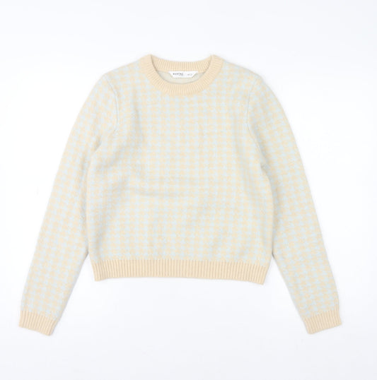 Womens UK Size 12 Redtag Beige Pullover Jumper