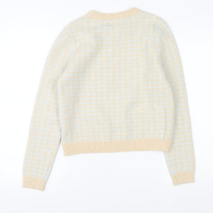 Womens UK Size 12 Redtag Beige Pullover Jumper