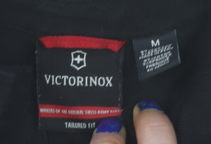 Mens UK Size M Victorinox Black Pullover Sweatshirt