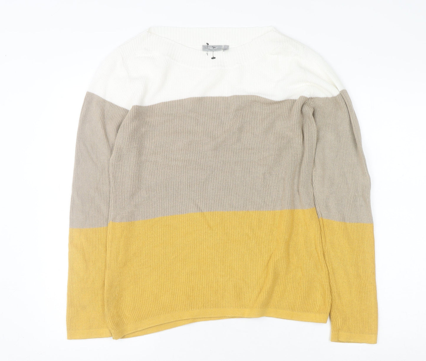 Womens UK Size S Transa Multicoloured Pullover Jumper