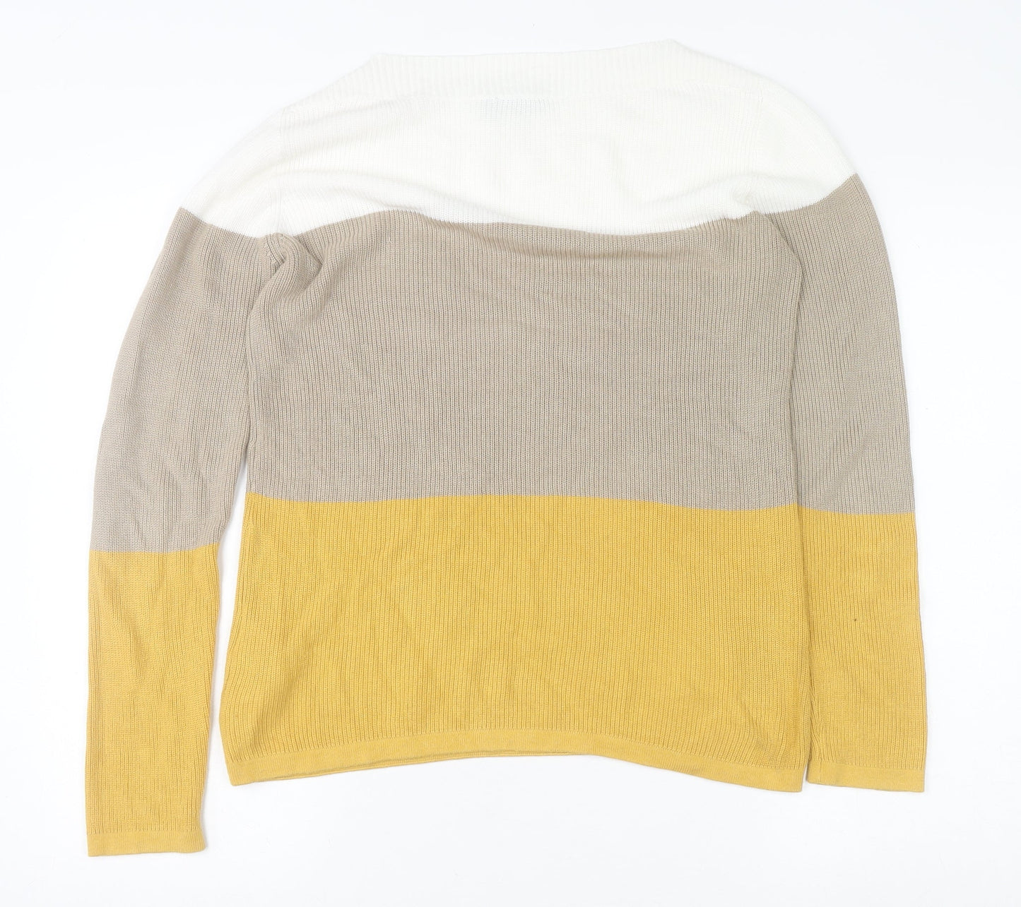 Womens UK Size S Transa Multicoloured Pullover Jumper