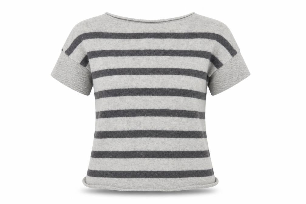 Womens UK Size S Gap Grey Basic T-Shirt