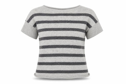 Womens UK Size S Gap Grey Basic T-Shirt