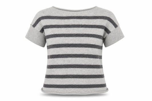 Womens UK Size S Gap Grey Basic T-Shirt