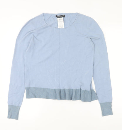 Womens UK Size M/L Rinascimento Blue Pullover Jumper