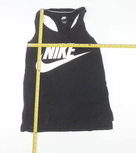 Womens UK Size XS Nike Black Gym & Training Running & Jogging Yoga Tank