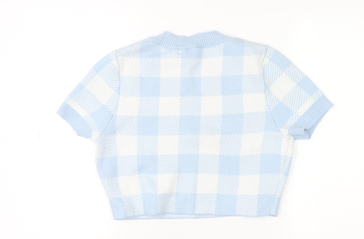 Womens UK Size 12 H&M Blue Pullover Jumper