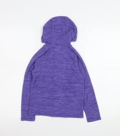 Girls UK Size 7-8 Years Mountain Warehouse Purple Basic Jacket