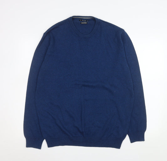 Mens UK Size XL Dunnes Blue Pullover Jumper