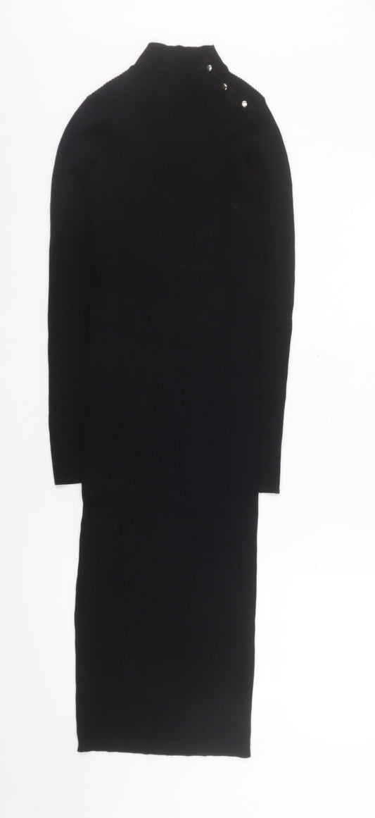 Womens UK Size S Bershka Bodycon Dress