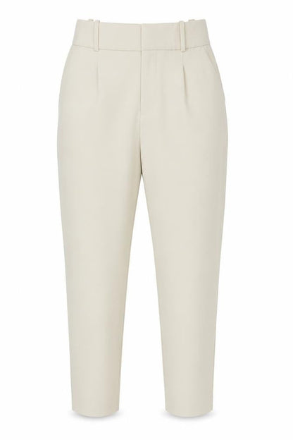 Womens UK Size XS Zara Slim Fit Business Casual Workwear Beige Trousers