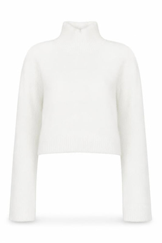 Womens UK Size XS PRETTYLITTLETHING White Pullover Jumper