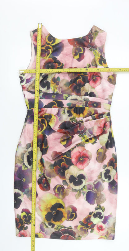 Womens UK Size 12 Jolie Moi Bodycon Dress