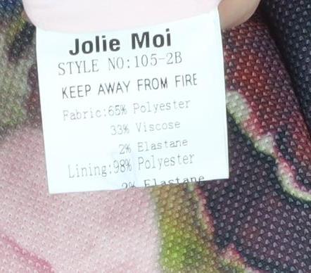 Womens UK Size 12 Jolie Moi Bodycon Dress