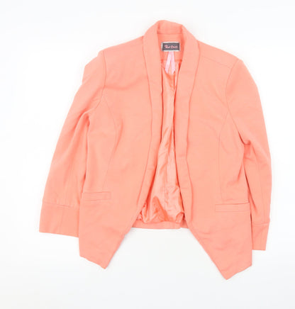 Womens UK Size 12 Red Chilli Regular Pink Blazer