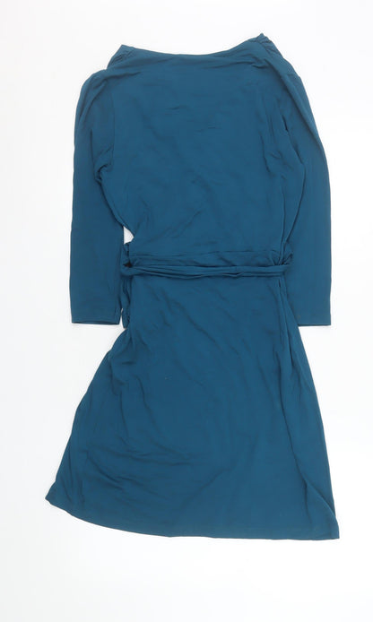 Womens UK Size 10 Warehouse Wrap Dress