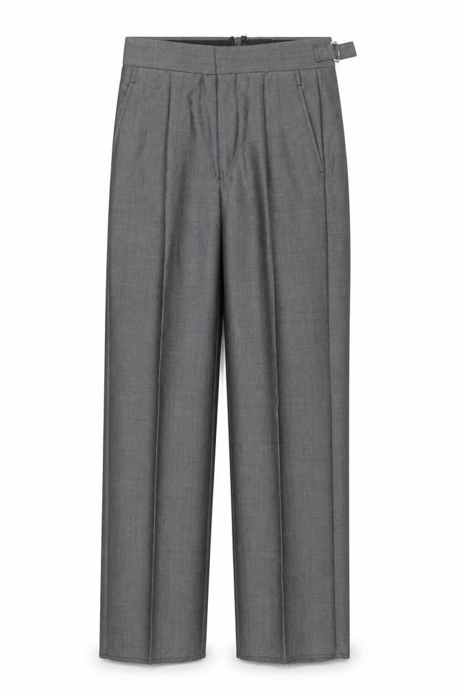Boys UK Size 20 Years Torre Regular Fit Dress Pants Grey Trousers