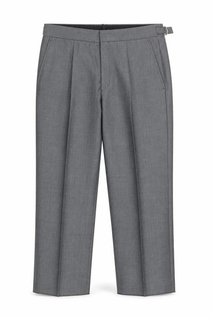 Boys UK Size 28R Torre Regular Fit Dress Pants Grey Trousers