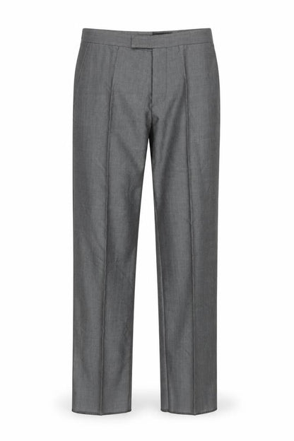 Mens UK Size 28S Torre Slim Fit Dress Pants Grey Trousers
