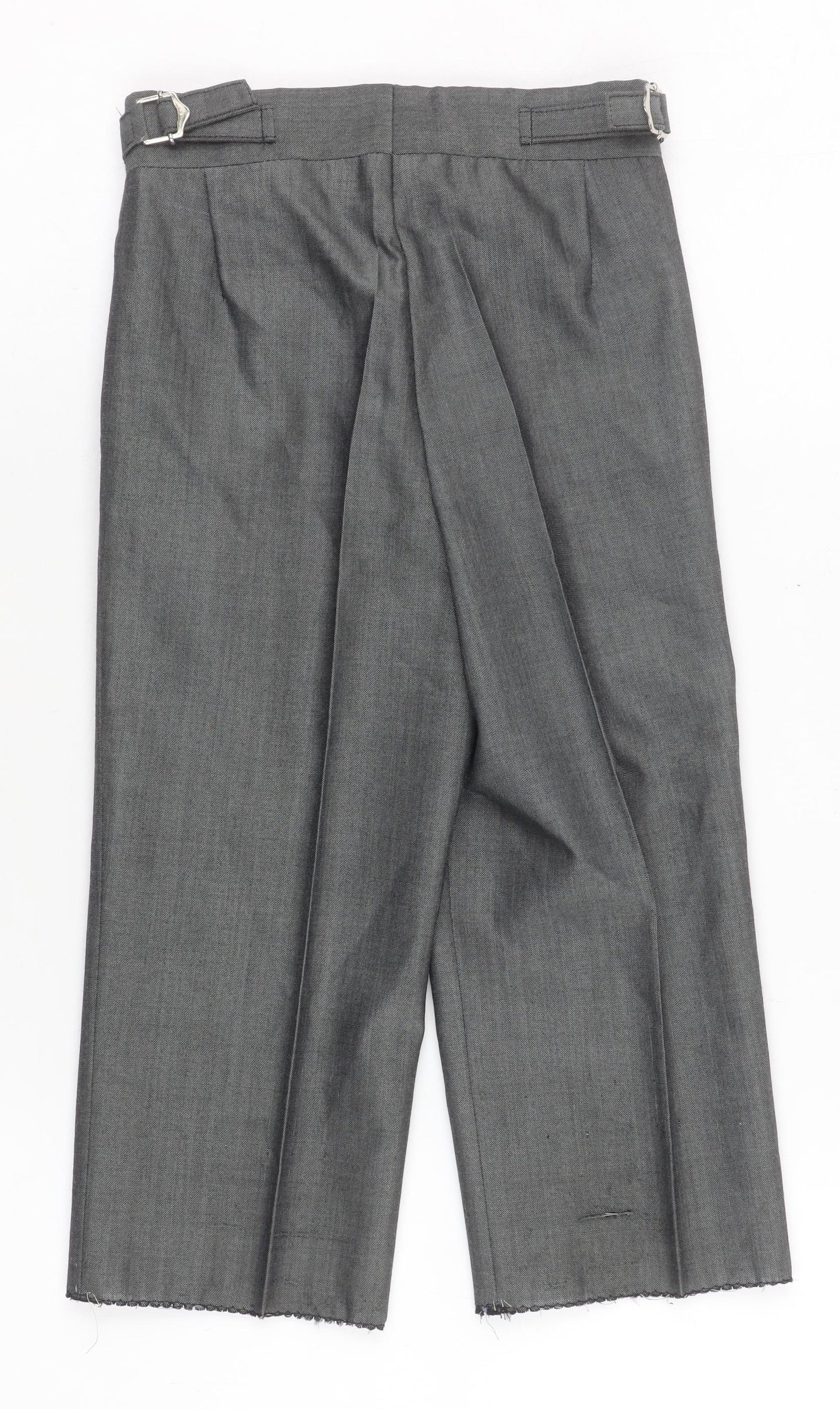 Boys UK Size 20R Torre Regular Fit Dress Pants Grey Trousers