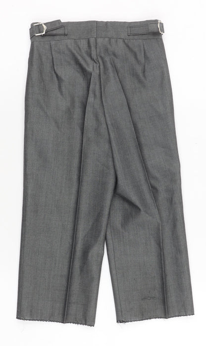 Boys UK Size 20R Torre Regular Fit Dress Pants Grey Trousers