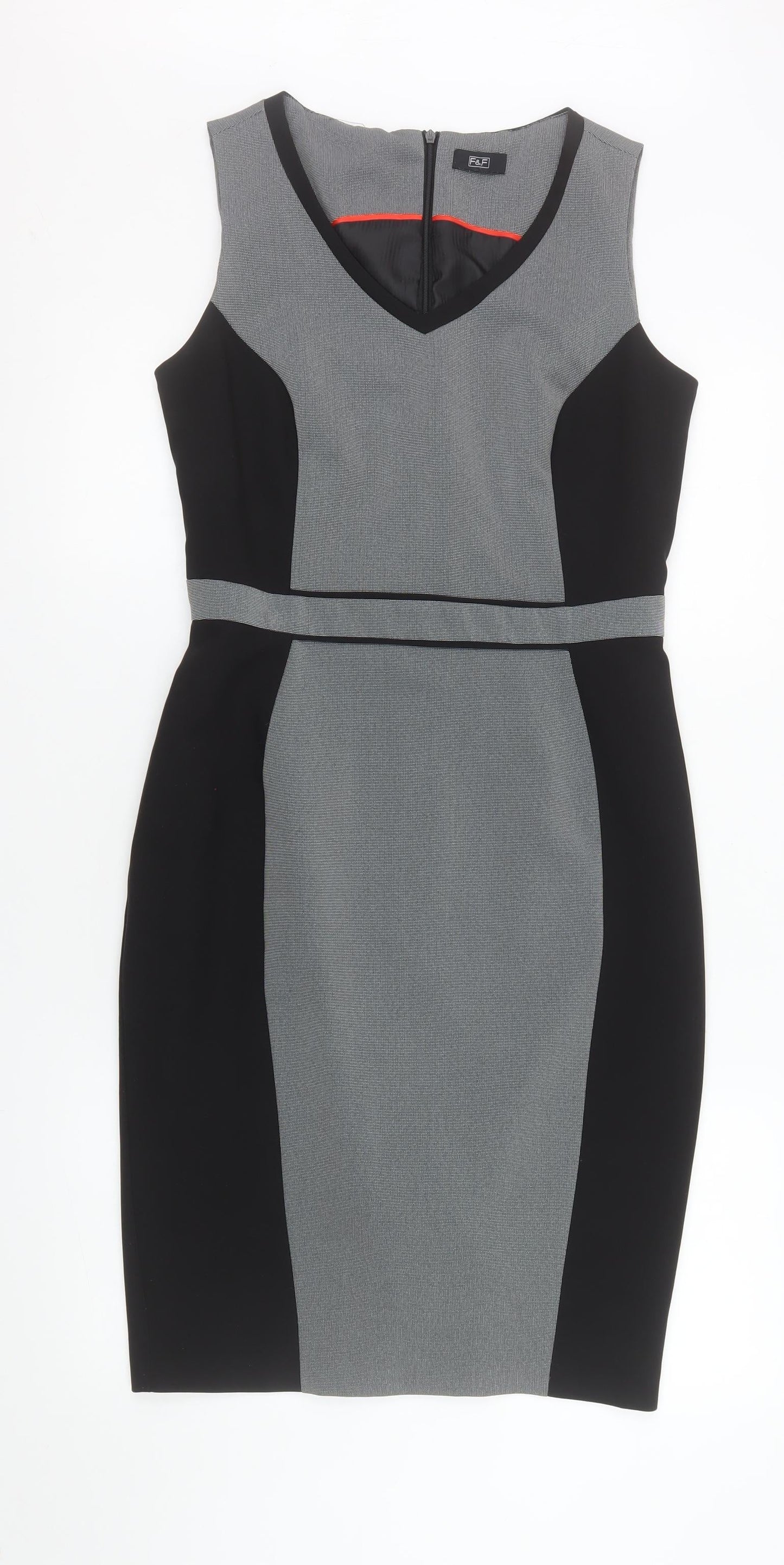 Womens UK Size 10 F&F Sheath Dress