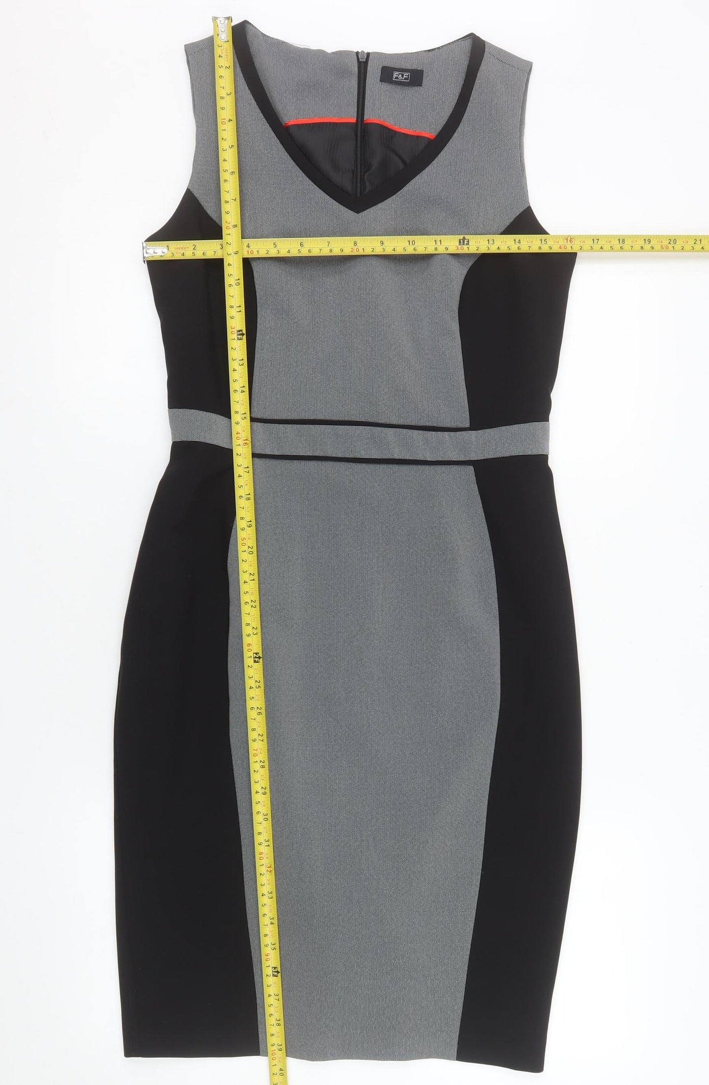 Womens UK Size 10 F&F Sheath Dress