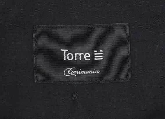 Mens UK Size XL Torre Regular Fit Dress Pants Grey Trousers