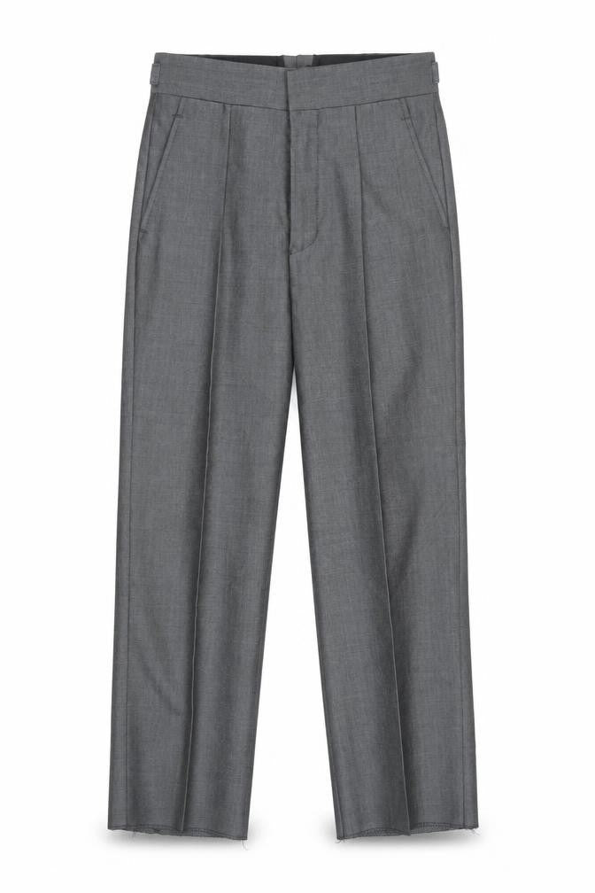 Boys UK Size 22R Torre Classic Fit Dress Pants Grey Trousers