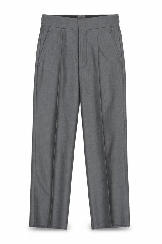 Boys UK Size 22R Torre Classic Fit Dress Pants Grey Trousers