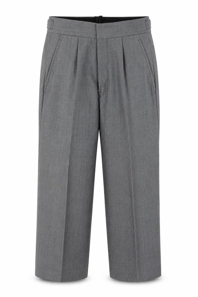 Boys UK Size 20R Torre Regular Fit Dress Pants Grey Trousers