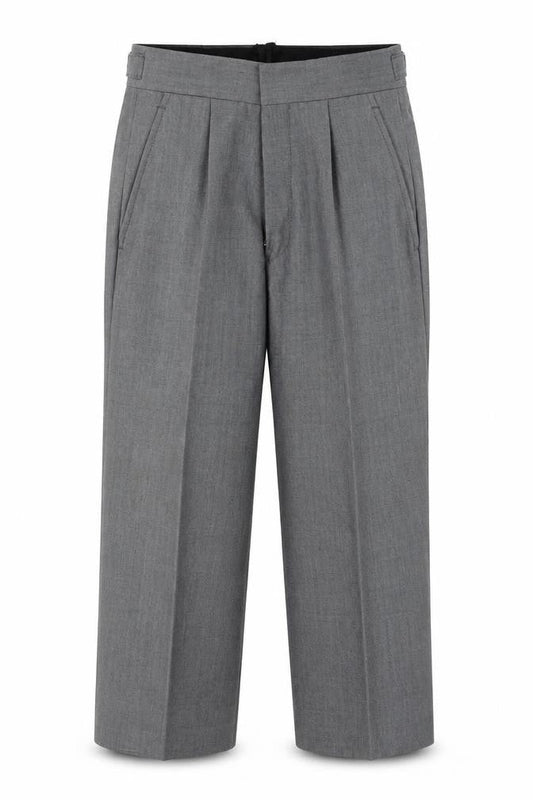 Boys UK Size 20R Torre Regular Fit Dress Pants Grey Trousers