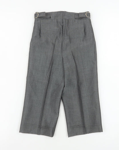 Boys UK Size 20R Torre Regular Fit Dress Pants Grey Trousers