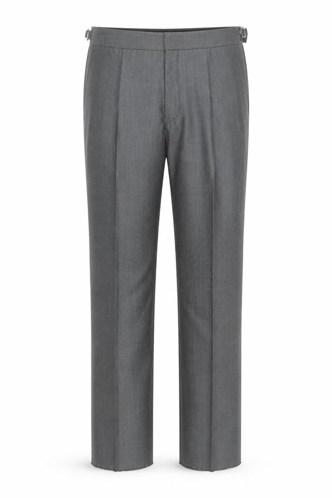 Boys UK Size 28 in Torre Regular Fit Dress Pants Grey Trousers