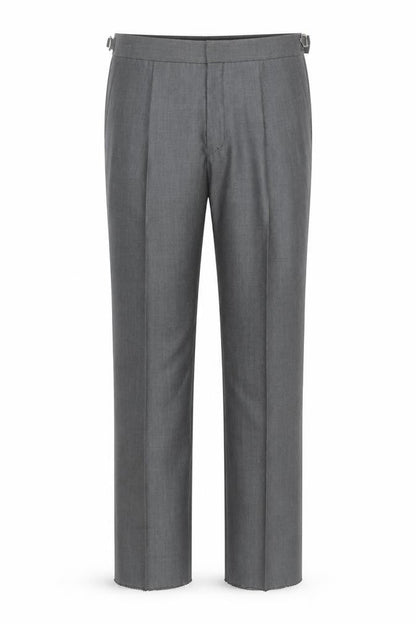 Boys UK Size 28 in Torre Regular Fit Dress Pants Grey Trousers