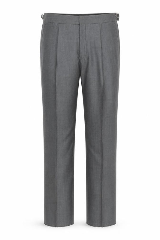 Boys UK Size 28 in Torre Regular Fit Dress Pants Grey Trousers