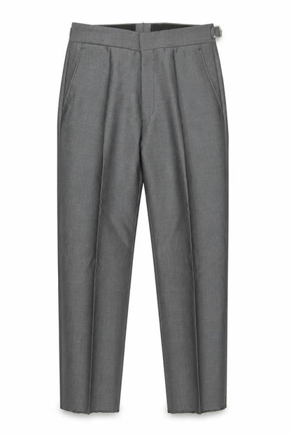 Boys UK Size 24 in Torre Regular Fit Dress Pants Grey Trousers