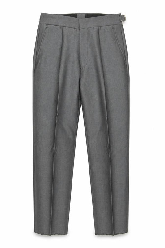 Boys UK Size 24 in Torre Regular Fit Dress Pants Grey Trousers