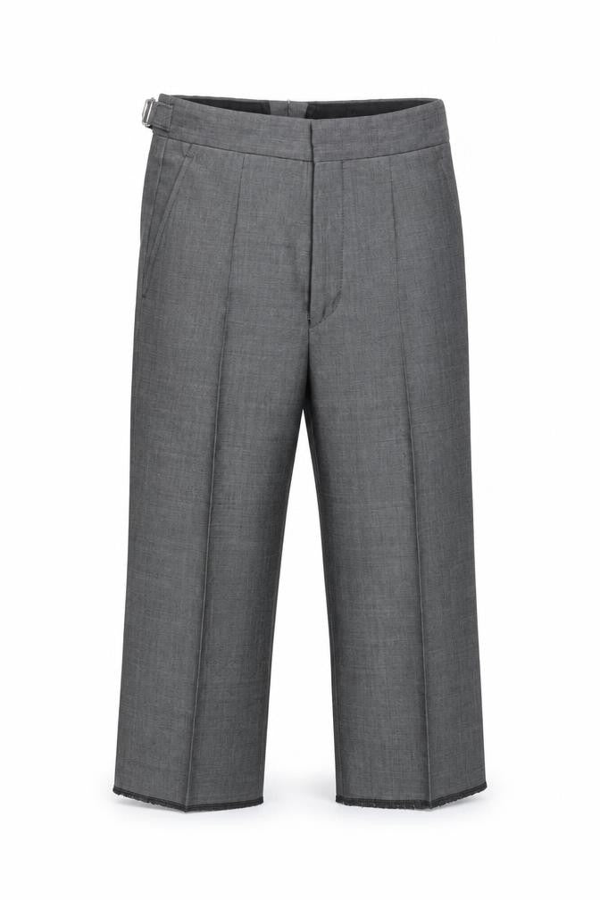 Boys UK Size 4 Years Torre Regular Fit Dress Pants Grey Trousers